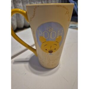Disney Store Winnie the Pooh Yellow Balloon Coffee Mug Ceramic Collectible‎ Cup